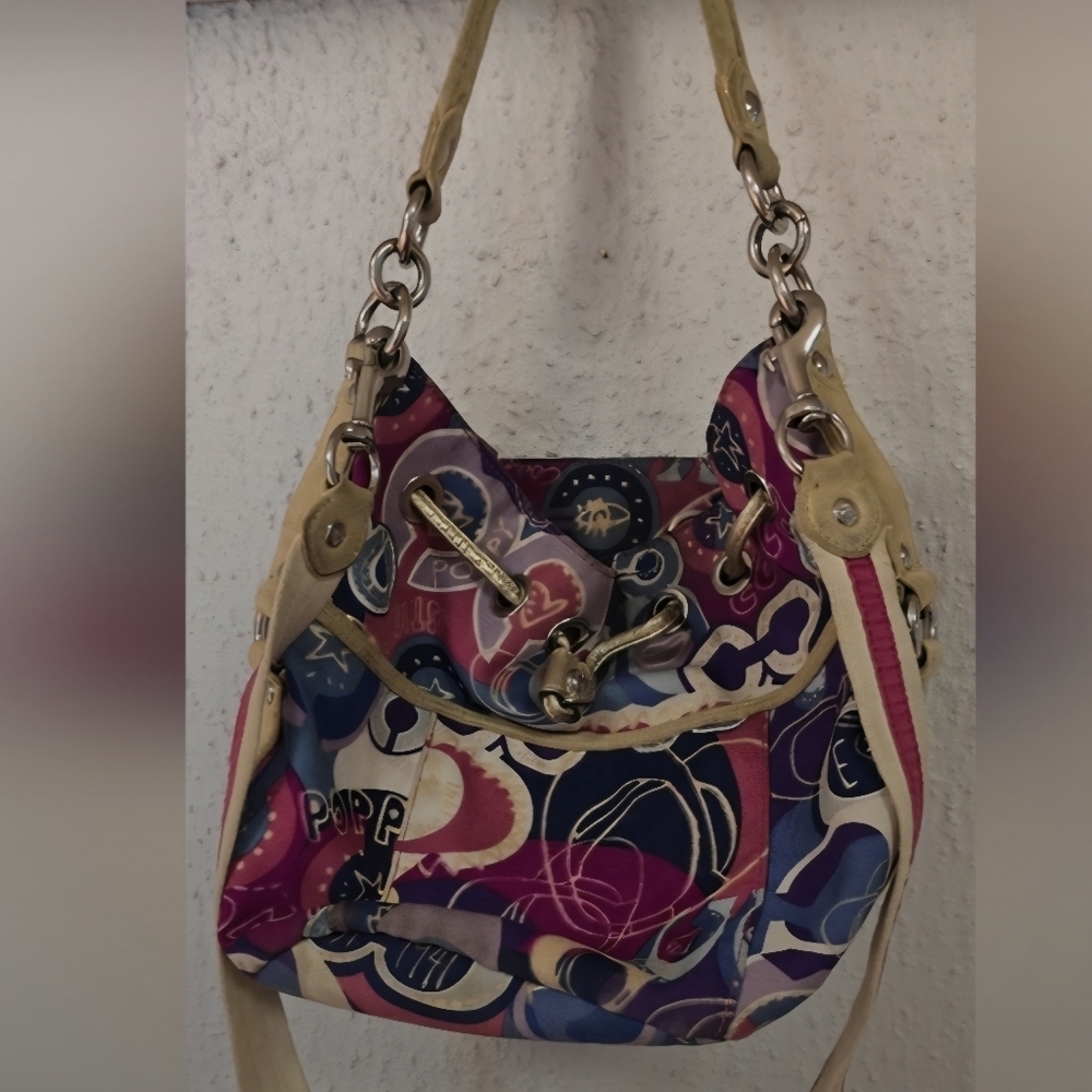 Coach - Poppy C Signature Multicolor Women's Bag